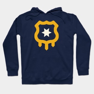 Tulsa Shield Flag Simple Hoodie